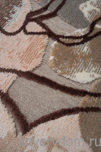 Рельефный ковер из вискозы GENOVA 38182 6626 90 Овал Рельефный ковер из вискозы GENOVA 38182 6626 90 Овал