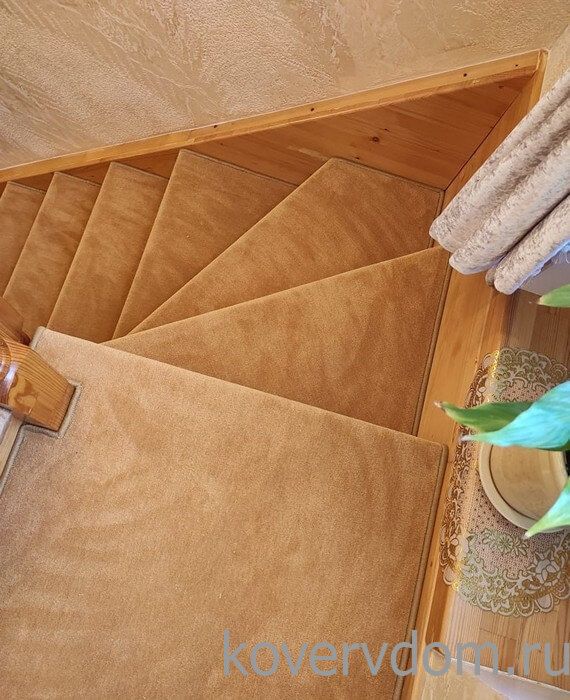 Ковровые накладки SXN-180 нестандартного размера с укладкой на лестницу