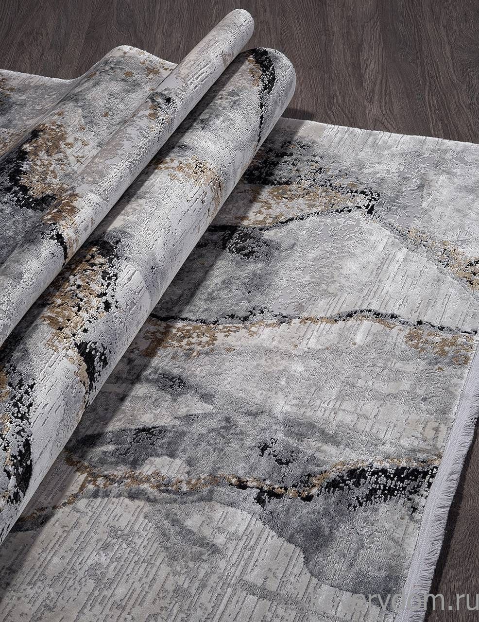 Ковер ELEXSUS OLIMPOS Y5088K SIYAH / GREY