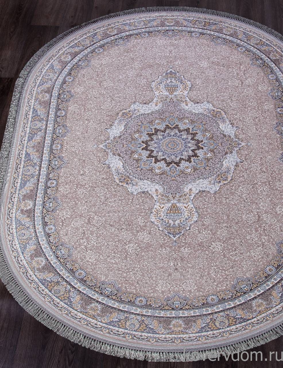 Ковер FARSI 1200 G252 LIGHT GRAY Овал Ковер FARSI 1200 G252 LIGHT GRAY Овал