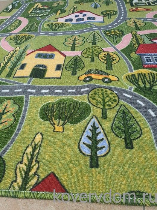Детский ковер-палас Городок 2298-51 Детский ковер-палас Городок 2298-51