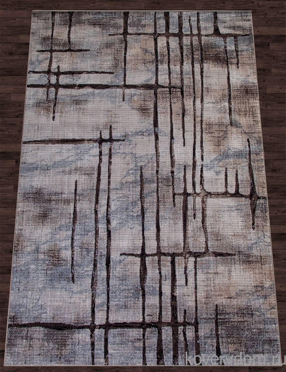 Ковер SIERRA D717 BEIGE-BLUE