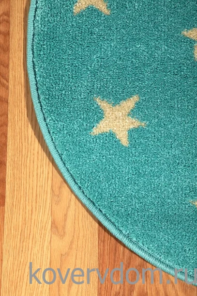 Ковер детский FUNKY TOP STARF blue ROUND