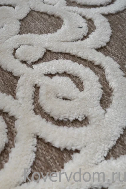 Рельефный ковер из вискозы GENOVA 38036 6565 90 ОВАЛ Рельефный ковер из вискозы GENOVA 38036 6565 90 ОВАЛ