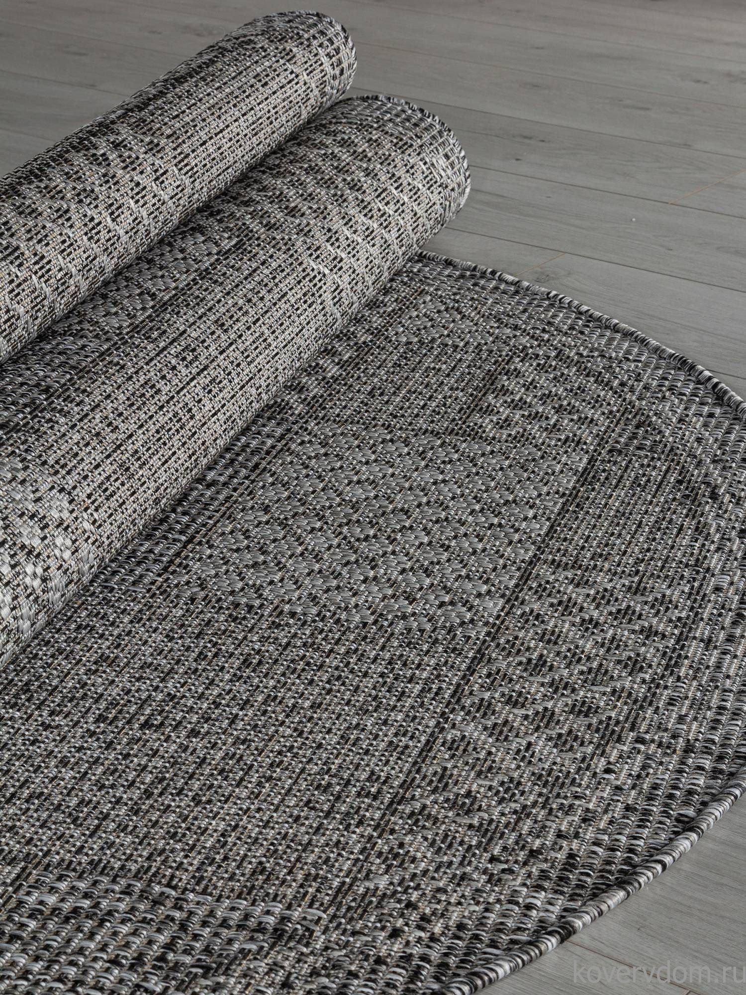 Ковер KAIR S148 DARK GRAY Овал