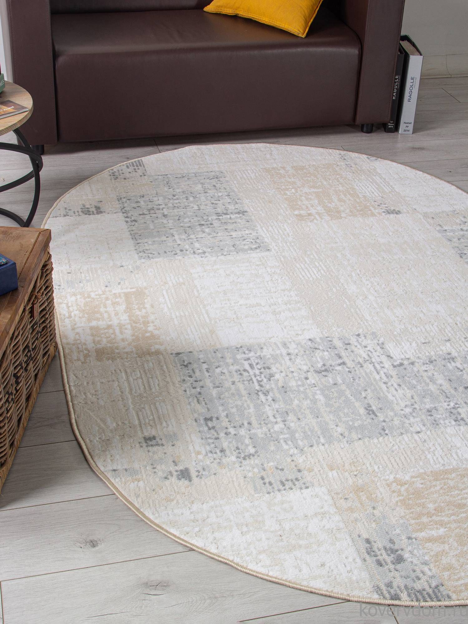 Ковер CUBA F387 BEIGE Овал