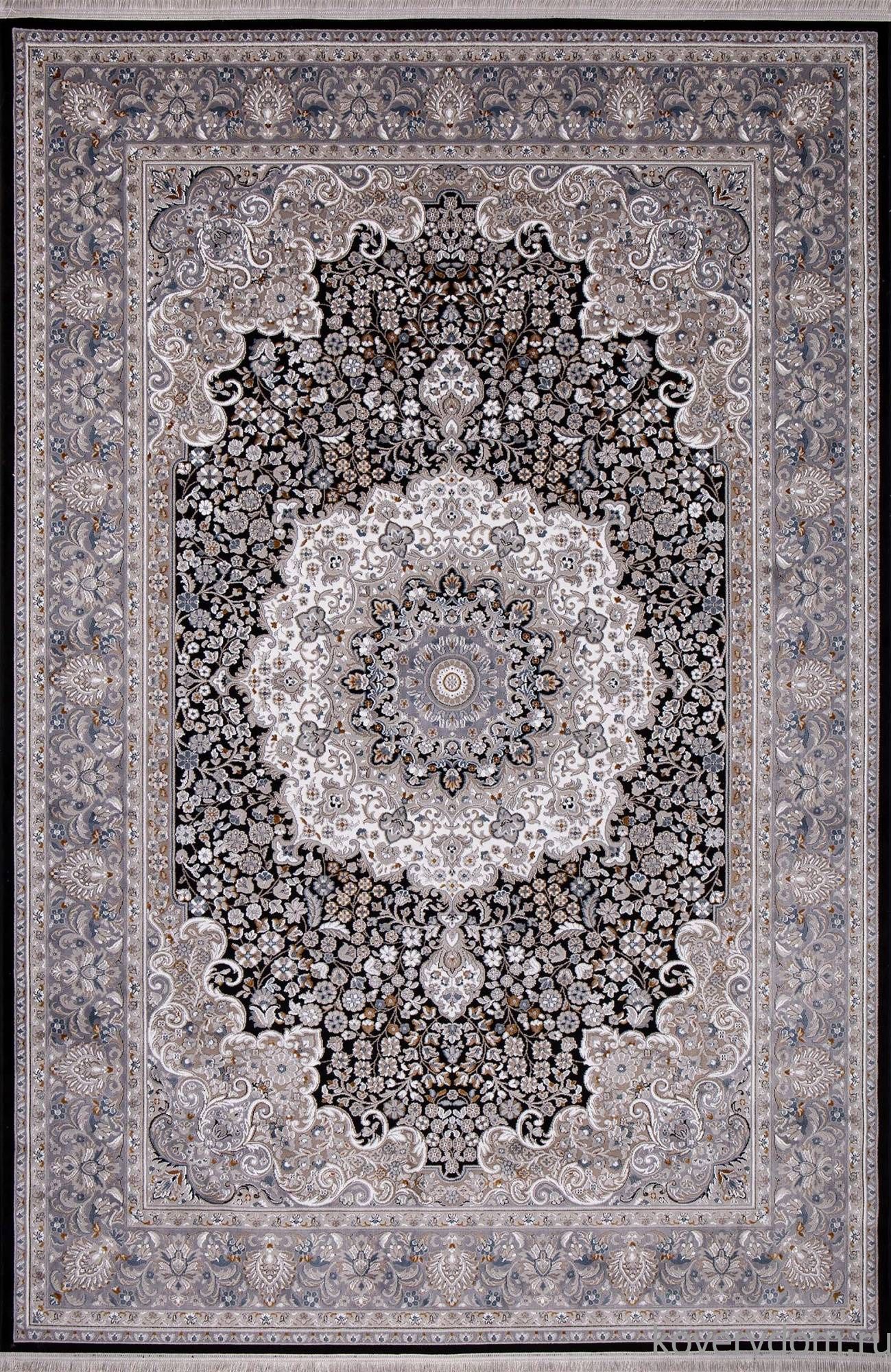 Ковер CASABLANKA 9734A BLACK / BLACK Ковер CASABLANKA 9734A BLACK / BLACK