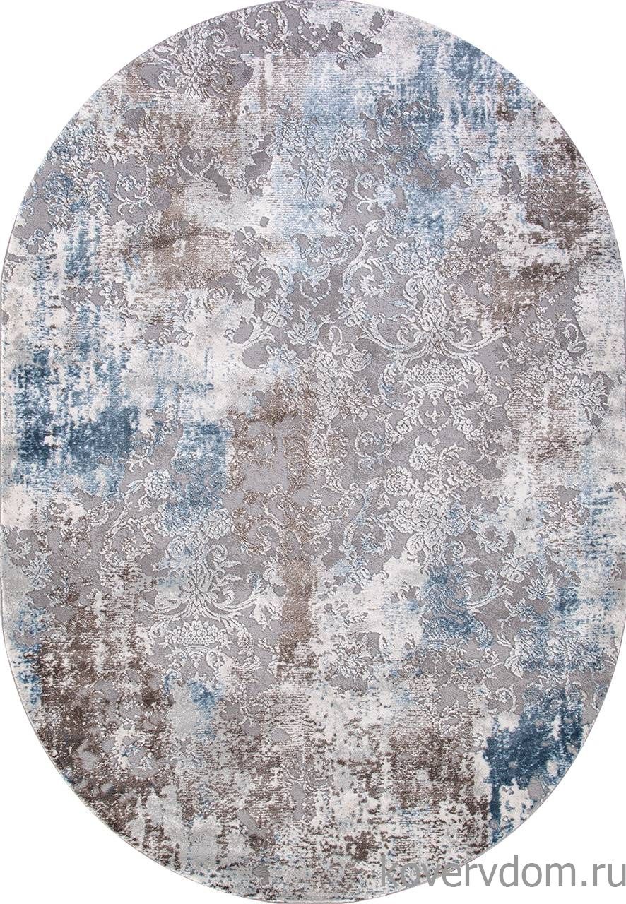 Ковер ARMINA 03853A BLUE / BLUE Овал Ковер ARMINA 03853A BLUE / BLUE Овал