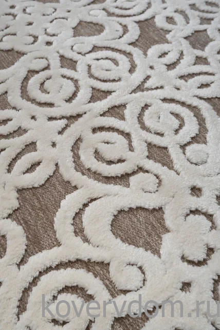 Рельефный ковер из вискозы GENOVA 38036 6565 90 ОВАЛ Рельефный ковер из вискозы GENOVA 38036 6565 90 ОВАЛ