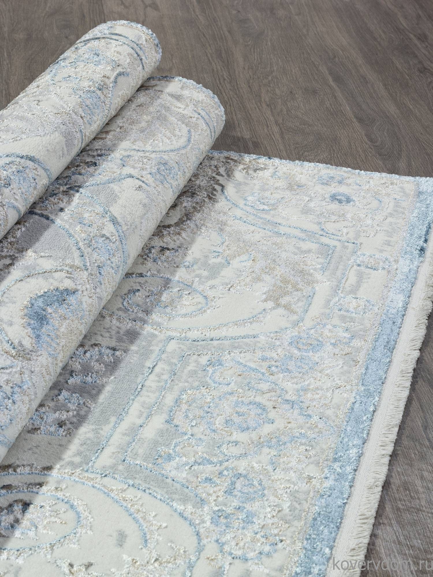 Ковер SAHARA 00765A D.BLUE FDY / CREAM HB