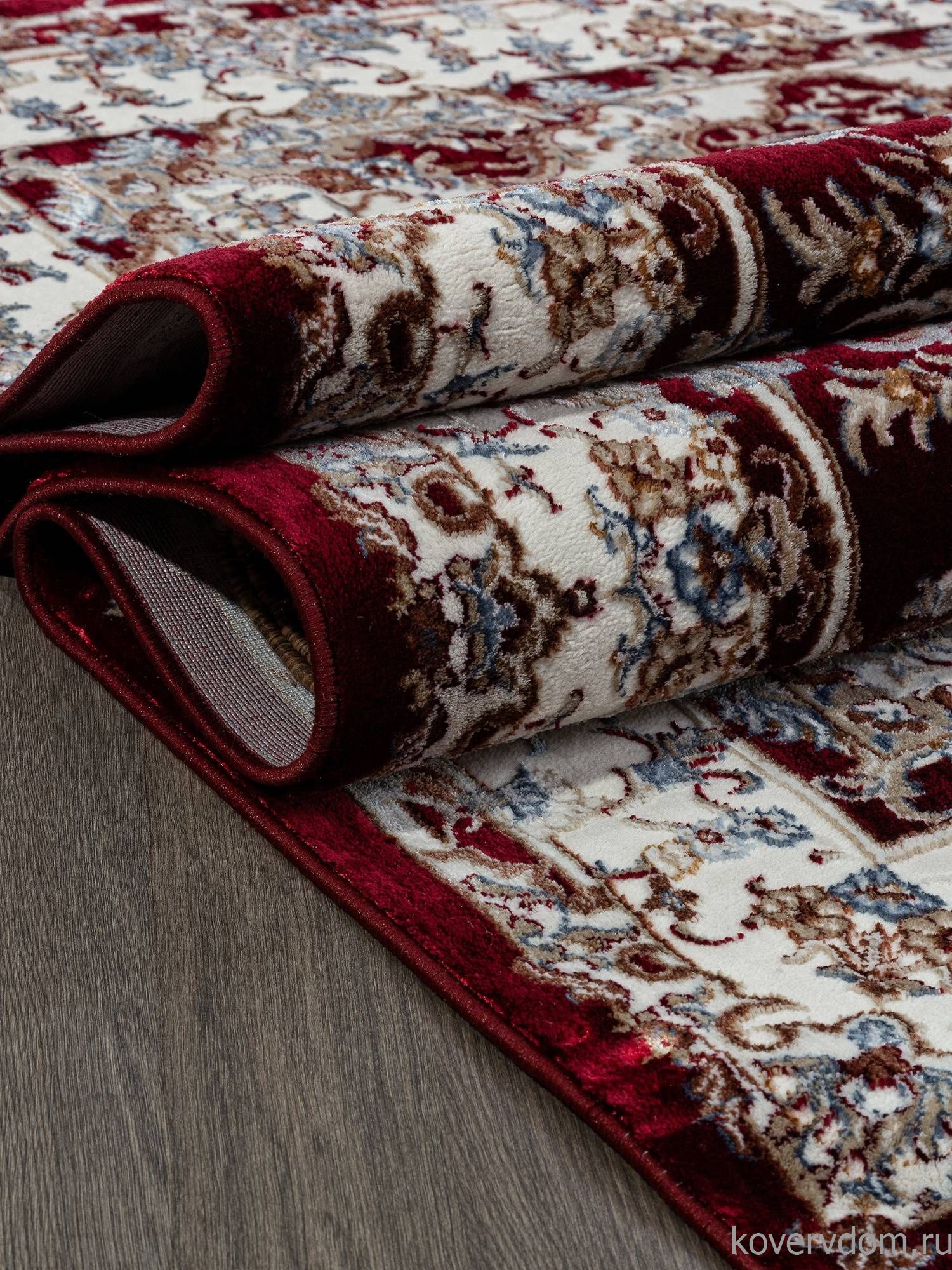 Ковер ASADU 00642A BURGUNDY / BURGUNDY Ковер ASADU 00642A BURGUNDY / BURGUNDY