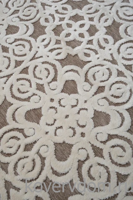 Рельефный ковер из вискозы GENOVA 38036 6565 90 ОВАЛ Рельефный ковер из вискозы GENOVA 38036 6565 90 ОВАЛ