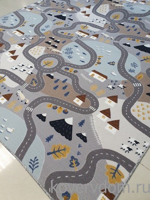 Детский ковер-палас ДОРОГИ 2549-91 Детский ковер-палас ДОРОГИ 2549-91