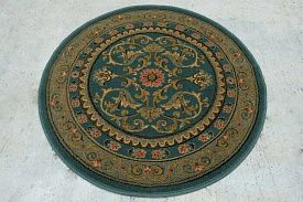 Круглый ковер из шерсти шерстяной Floare ERMITAGE 265-65405 КРУГ