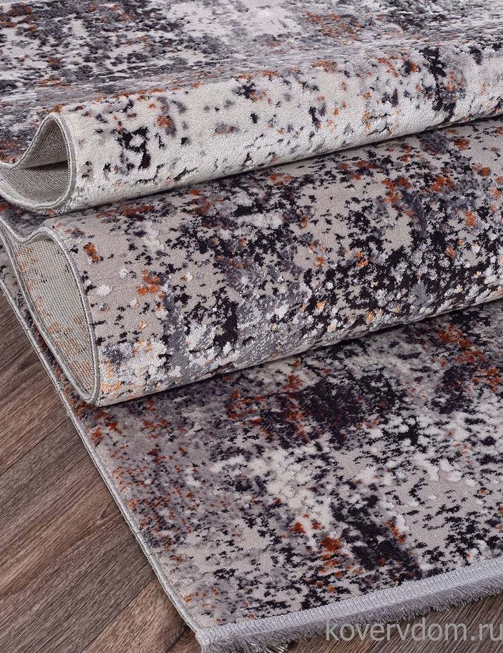 Ковер ROXANNE 17163 L.GREY / D.GREY