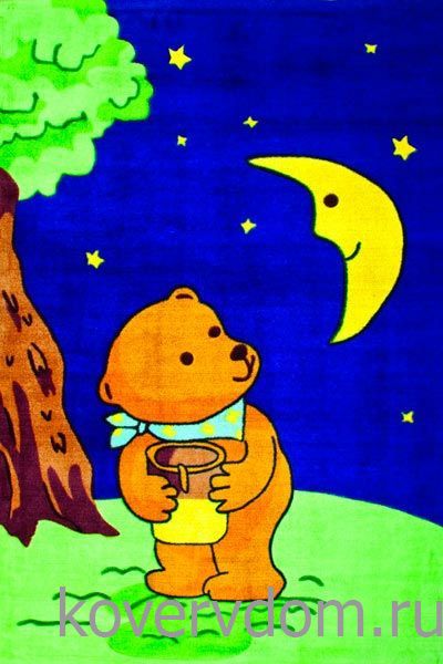 Ковер  детский AMIGO Мишка с медом