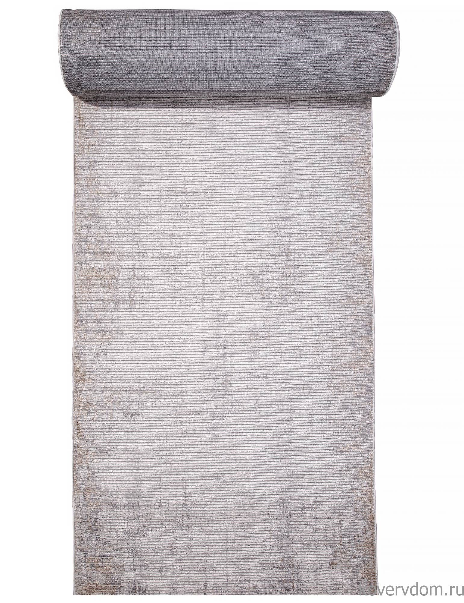 Ковровая Дорожка ALANYA 22376A WHITE / L.GREY