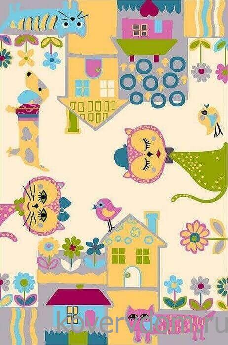 Ковер детский FUNKY TOP Aki grey