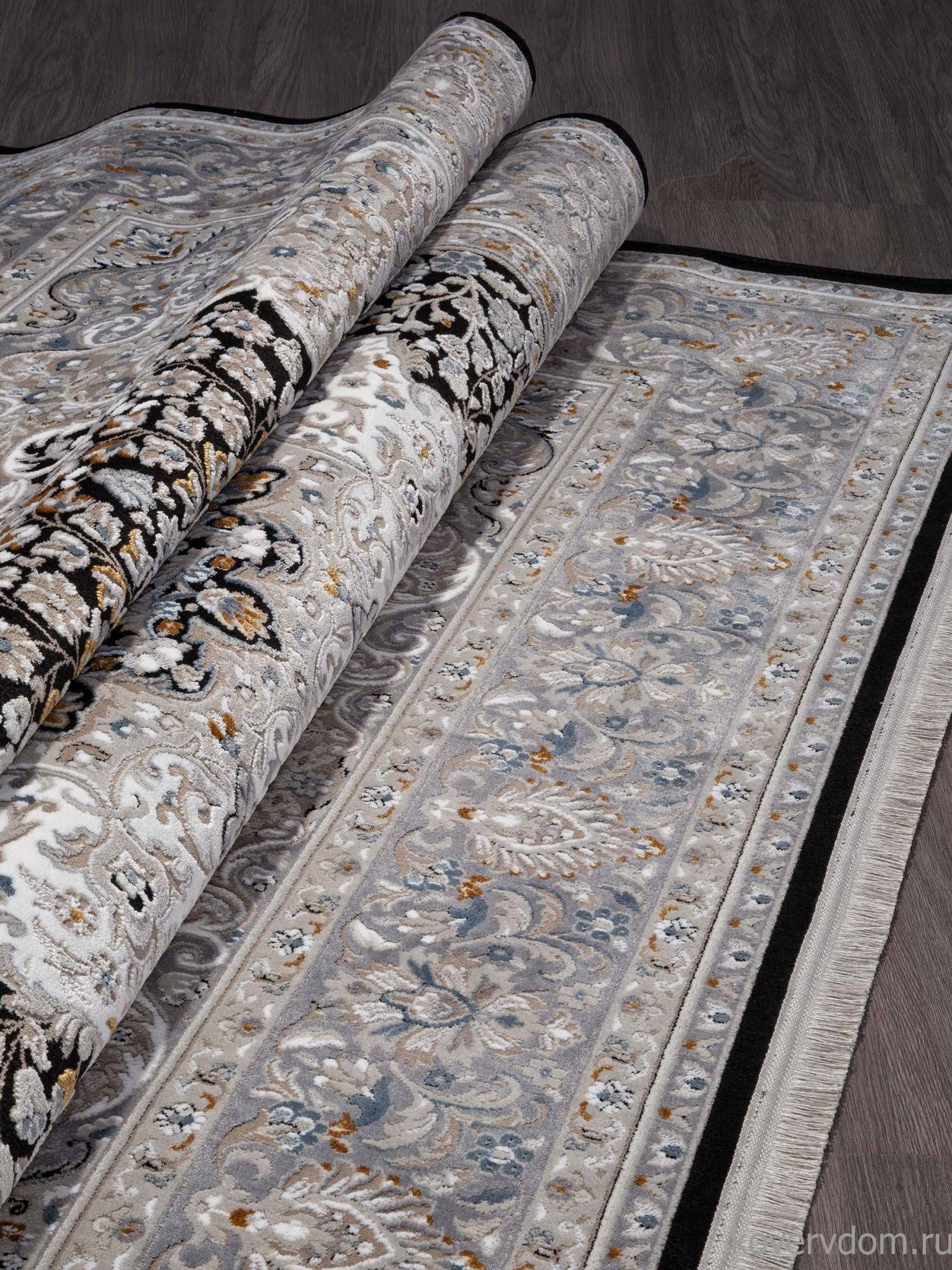 Ковер CASABLANKA 9734A BLACK / BLACK Ковер CASABLANKA 9734A BLACK / BLACK