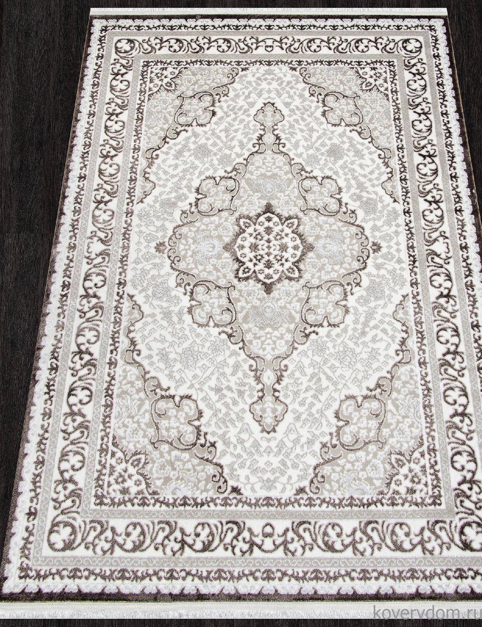 Ковер ALFANI Q011A BROWN FDY/CREAM SHRINK