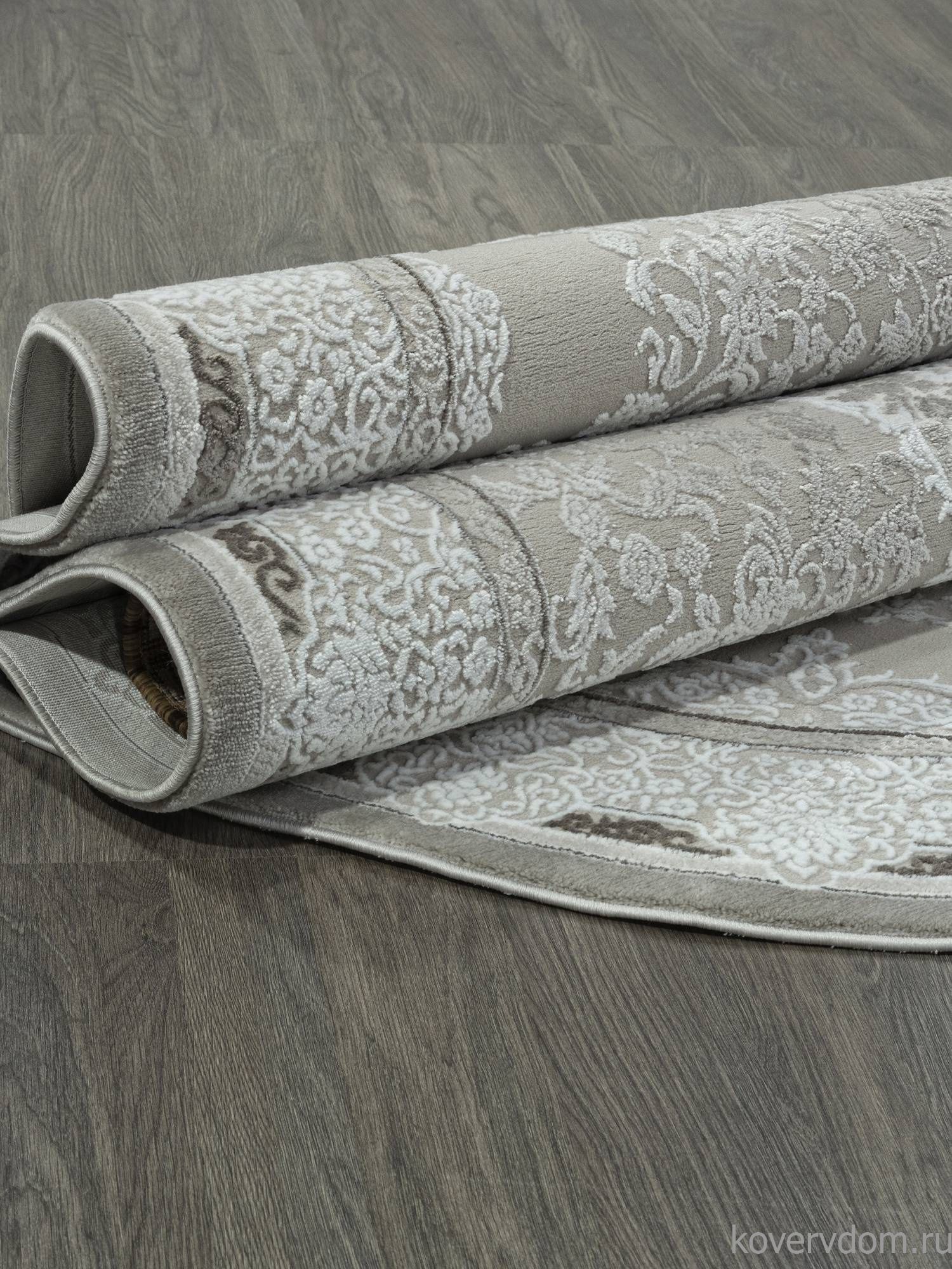 Ковер NENSI GL038A BROWN / BROWN Овал