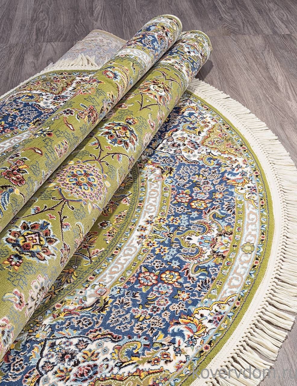 Ковер ARAVIA 6814 GREEN Овал