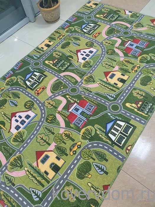 Детский ковер-палас Городок 2298-51 Детский ковер-палас Городок 2298-51