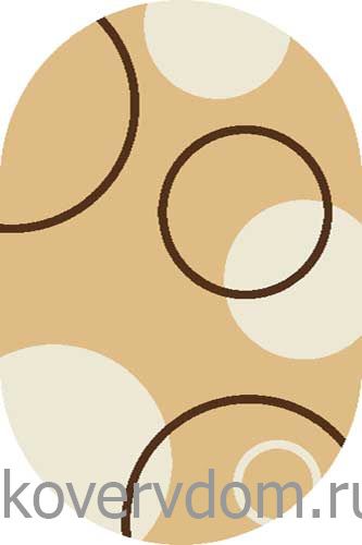 Ковер COMFORT SHAGGY 2 s610 BEIGE 2 Овал Ковер COMFORT SHAGGY 2 s610 BEIGE 2 Овал