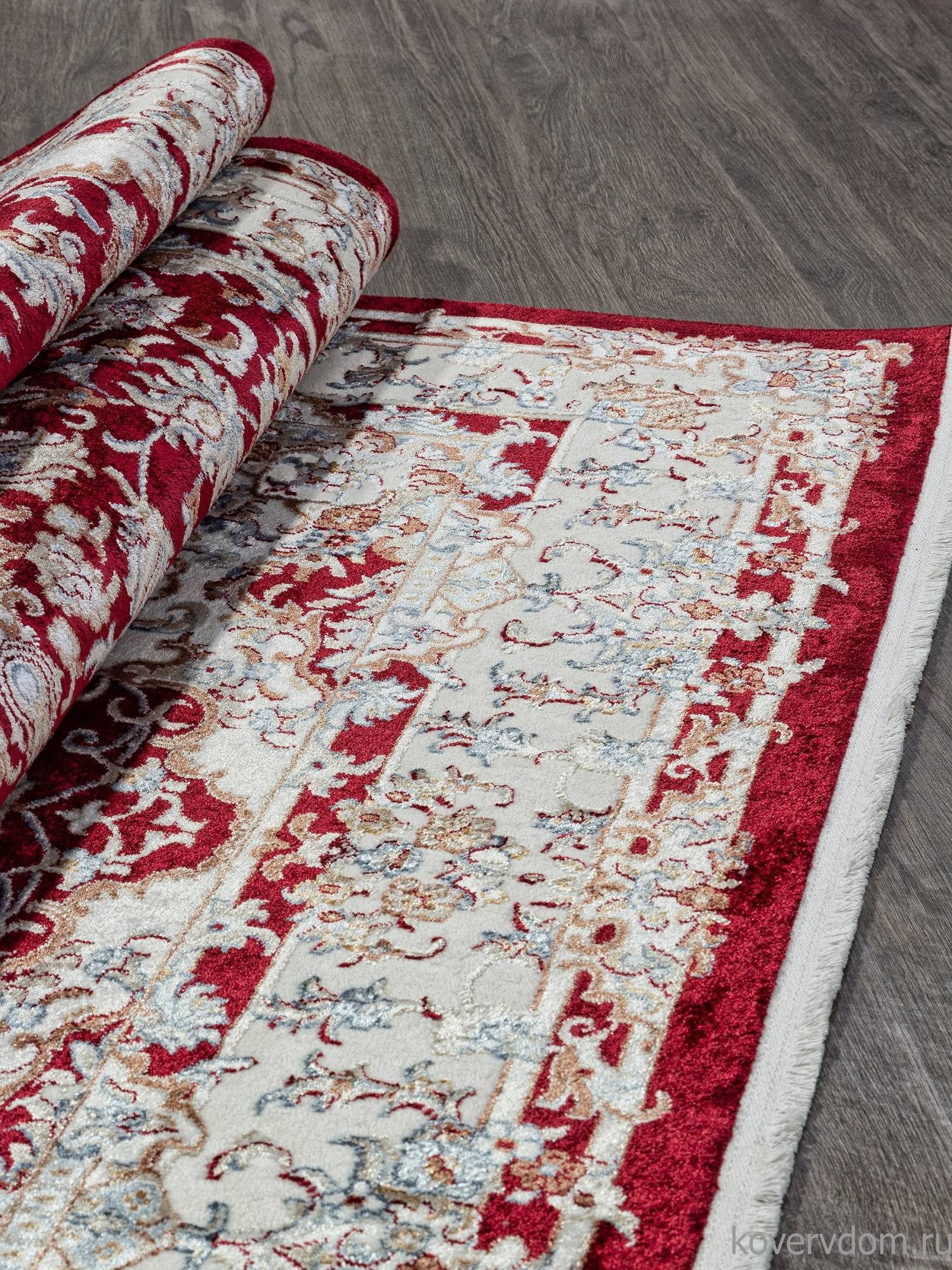 Ковер ASADU 00642A BURGUNDY / BURGUNDY Ковер ASADU 00642A BURGUNDY / BURGUNDY